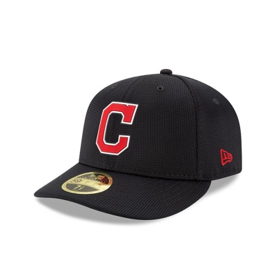 Sapca New Era Cleveland Indians MLB Clubhouse Collection Low Profile 59FIFTY Fitted - Albastri